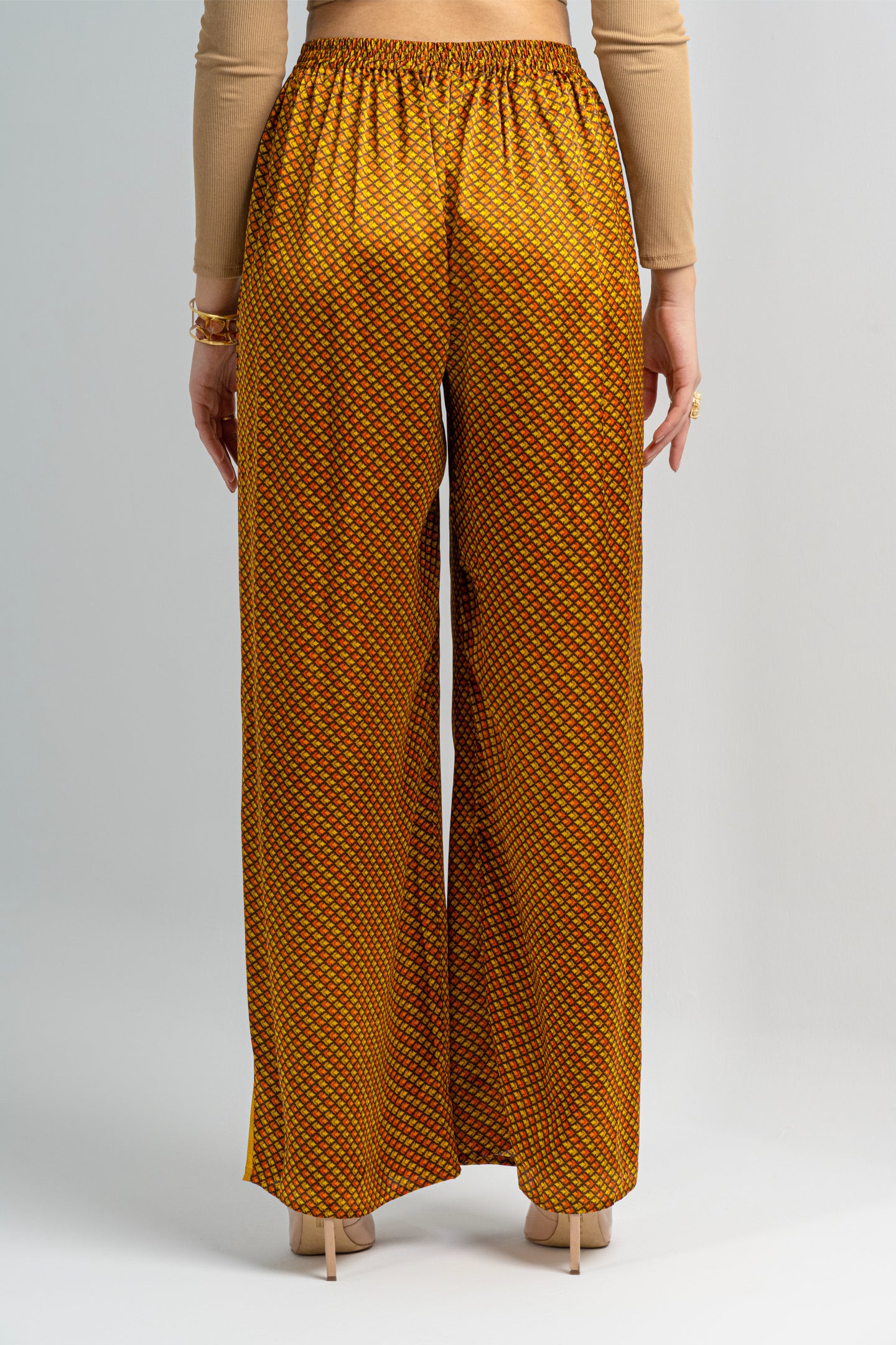 Khiva - Silky Yellow Pants